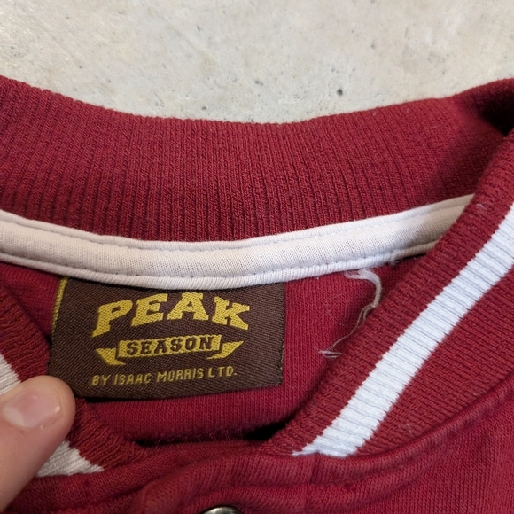 Montana Grizzlies Red Varsity Jacket Women's XS-S UofM - Picture 5 of 7